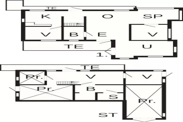 7 persoons vakantie huis in KALV-Plattegrond