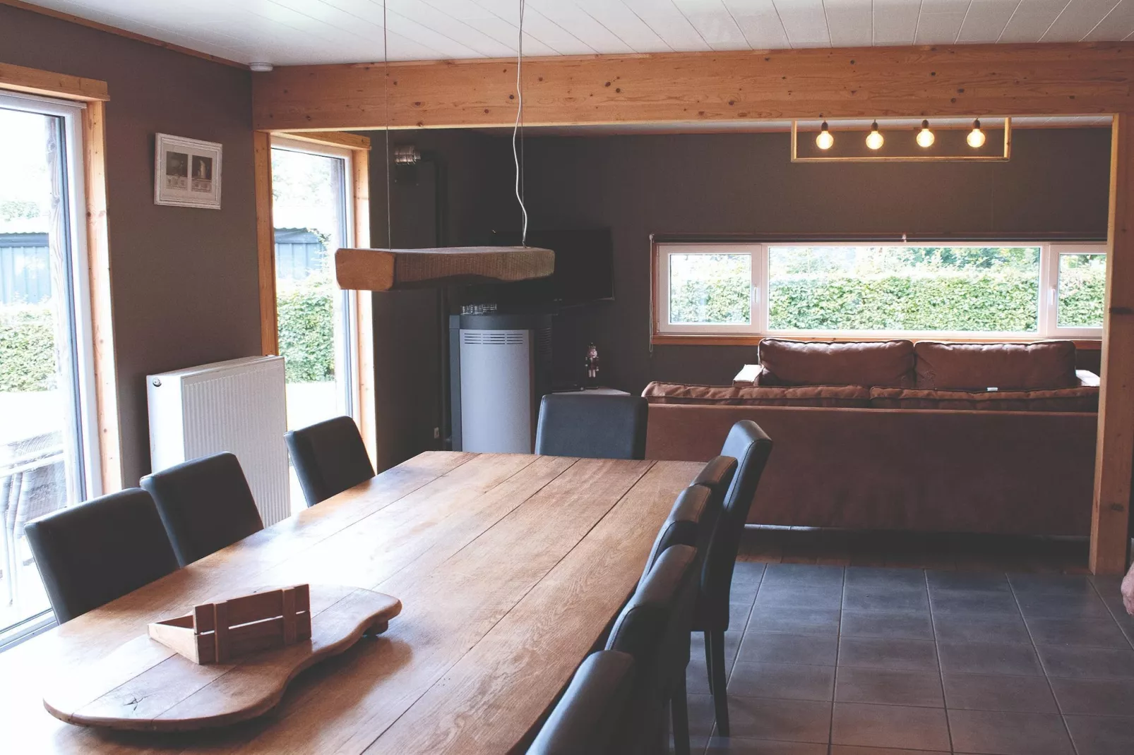 Le Chalet des Fagnes-Eetkamer