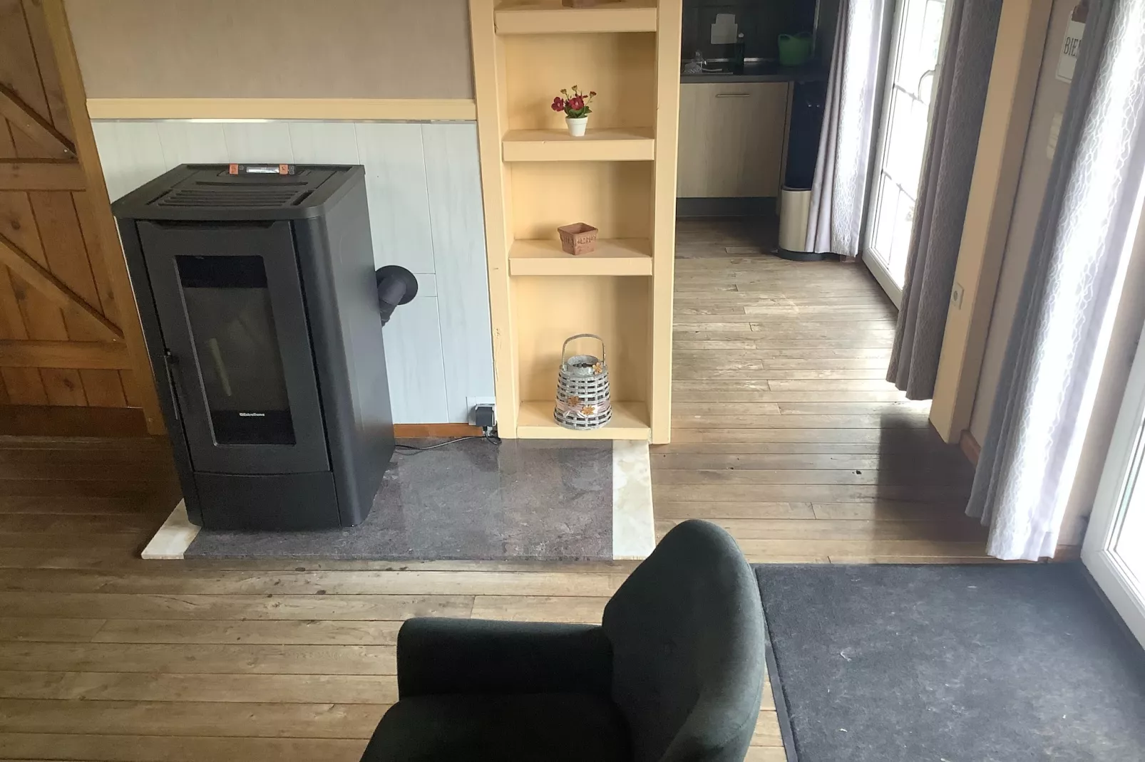 La Vallée des Daims-Woonkamer