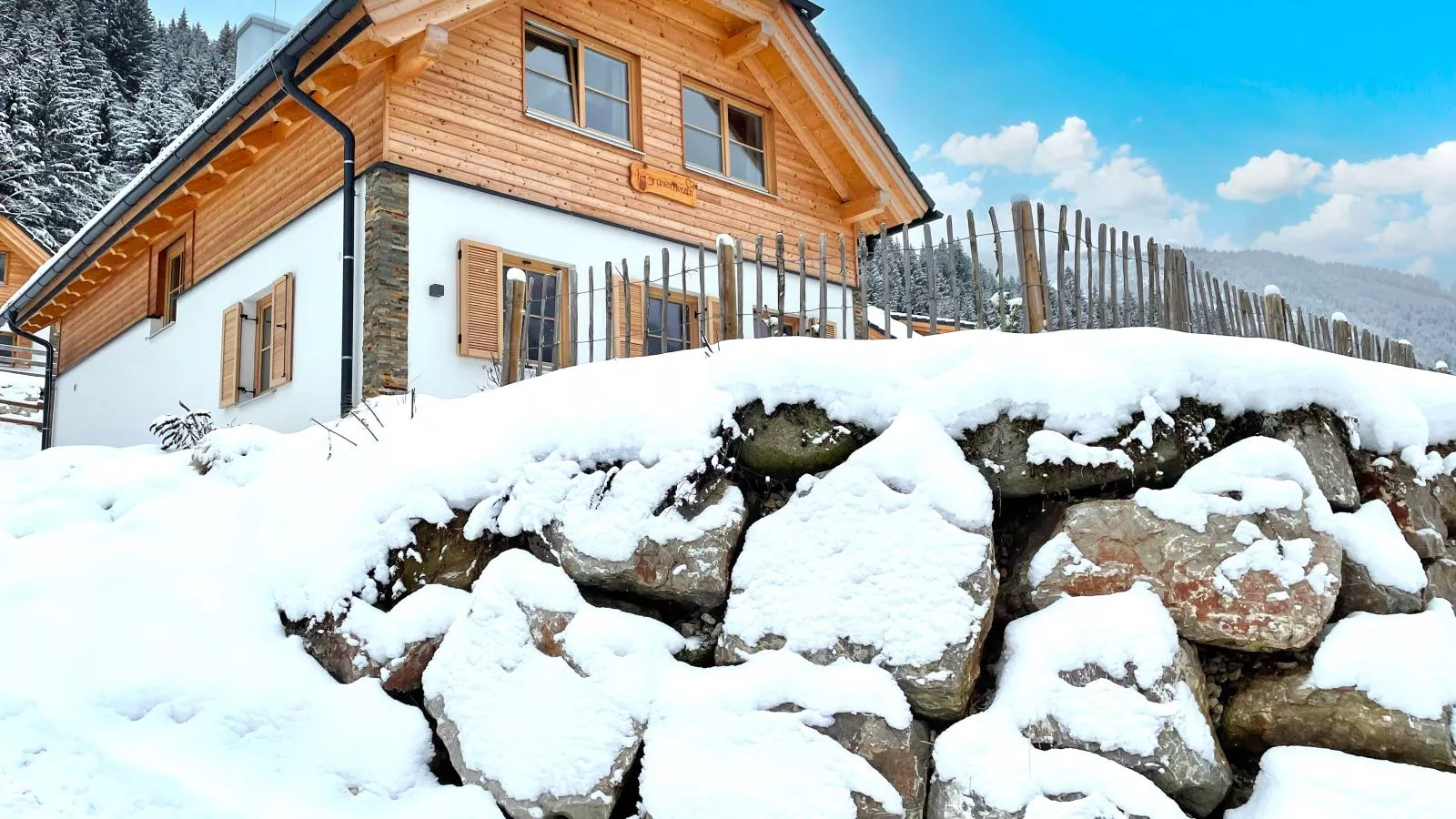 Im grünen Herzen-Exterieur winter