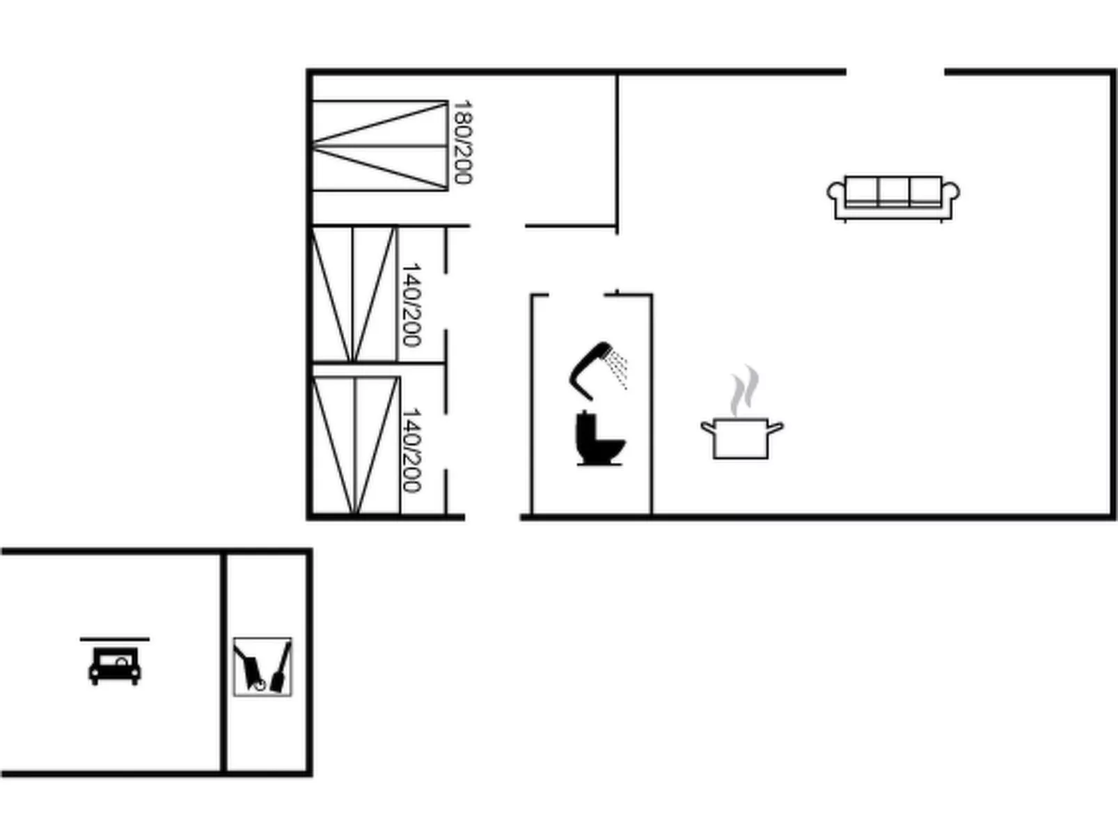 "Vilja" - 150m from the sea