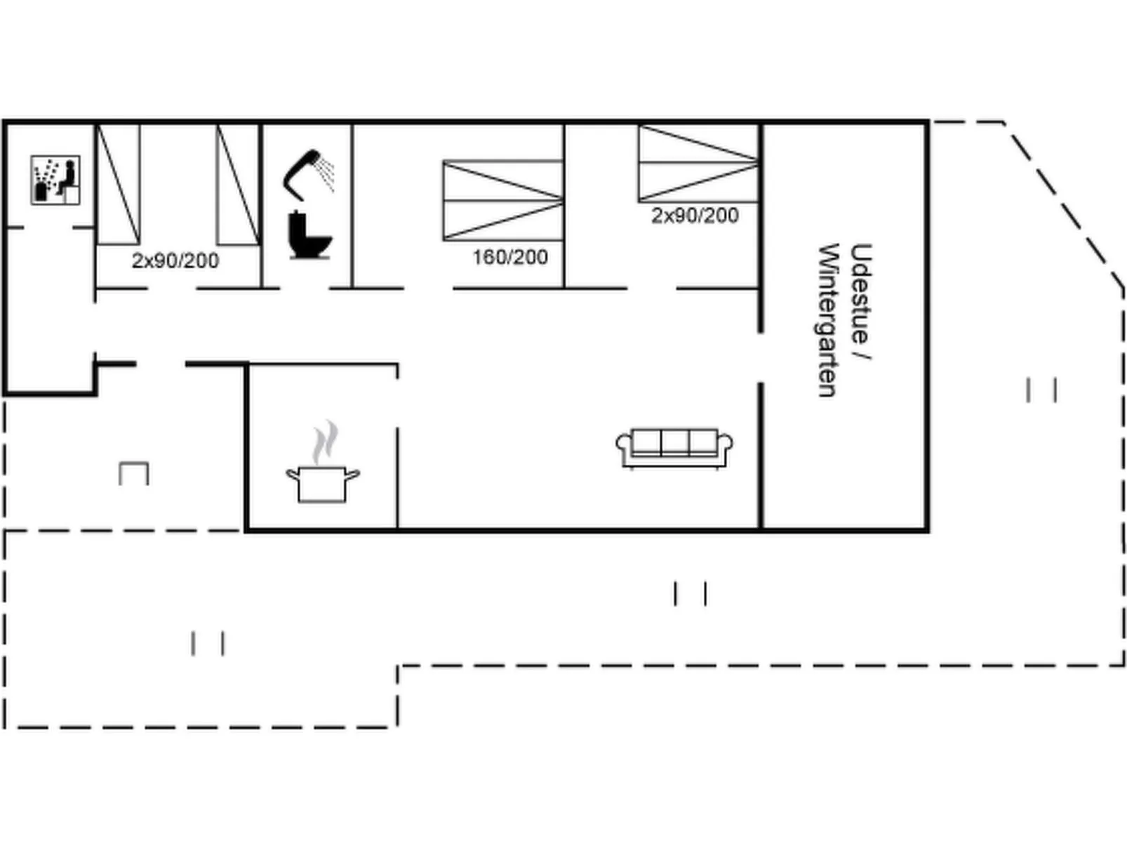 "Sigfride" - 500m from the sea