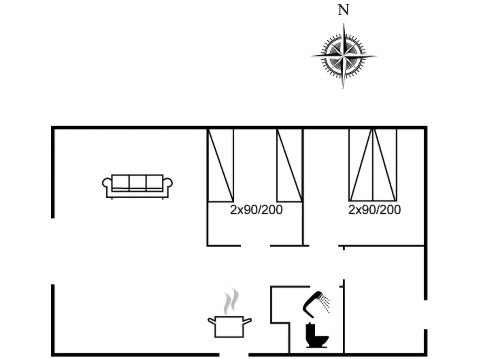 "Annetin" - 850m from the sea