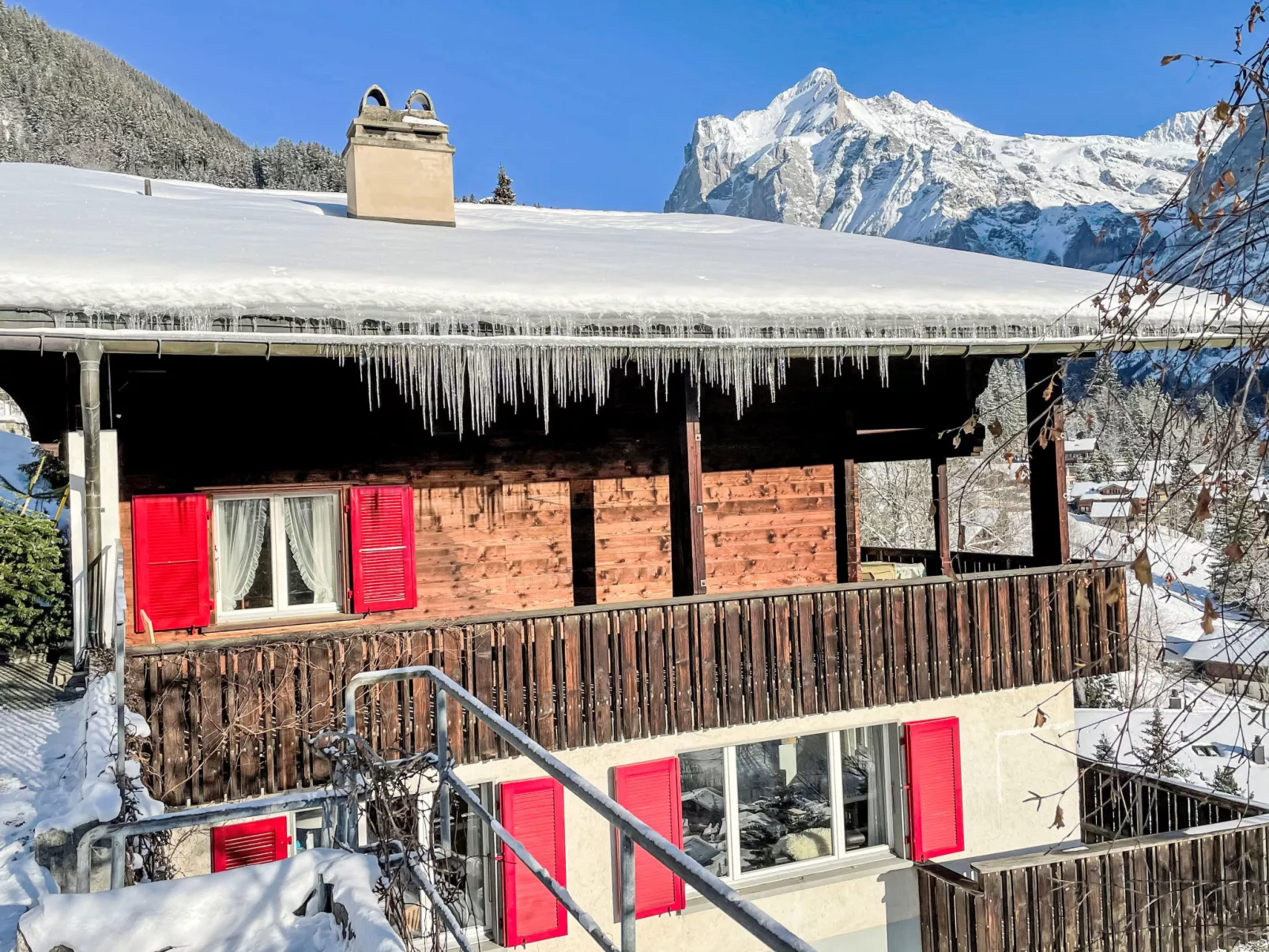 Chalet Shangri La-Buiten