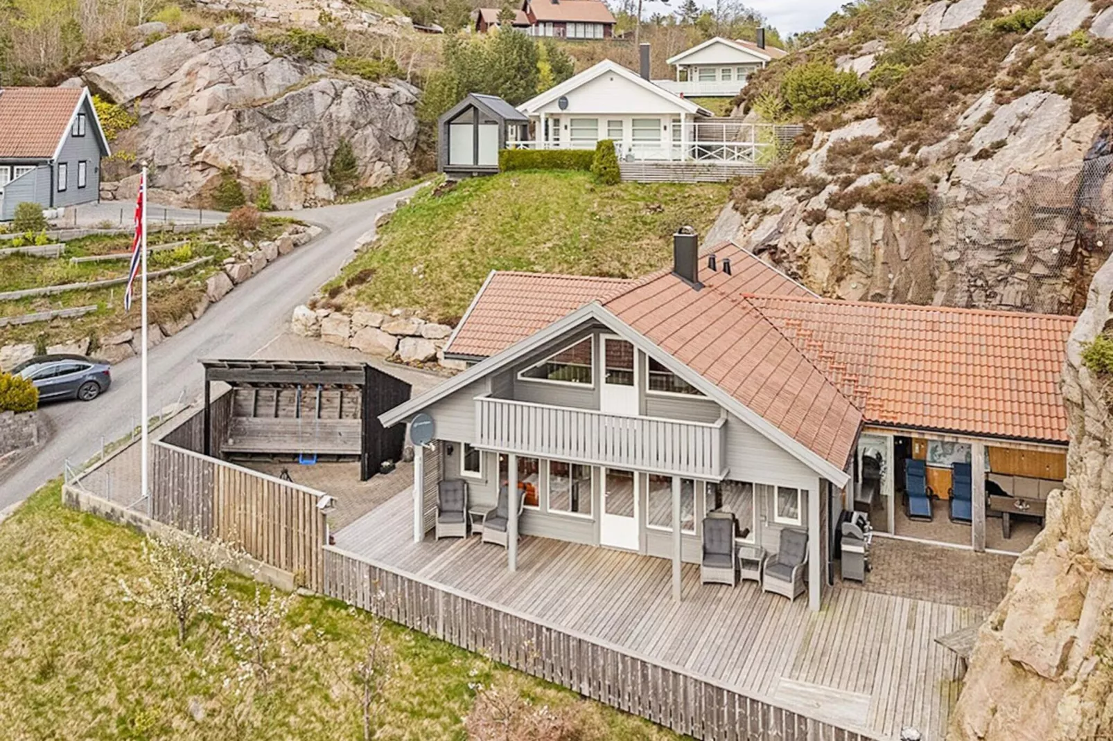 10 persoons vakantie huis in Lindesnes-By Traum-Buitenlucht
