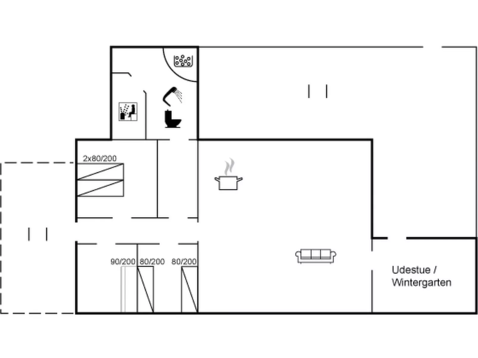 "Solvejk" - 800m from the sea