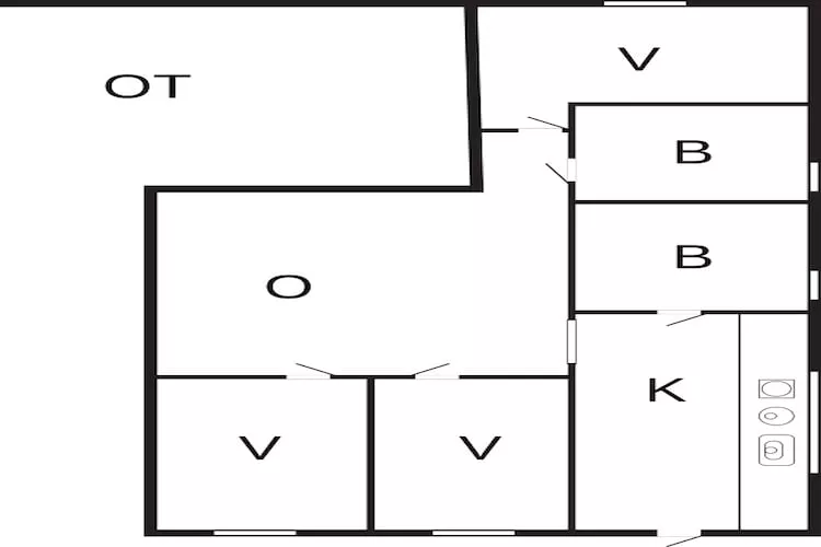 6 persoons vakantie huis in HENÅN-By Traum-Plattegrond