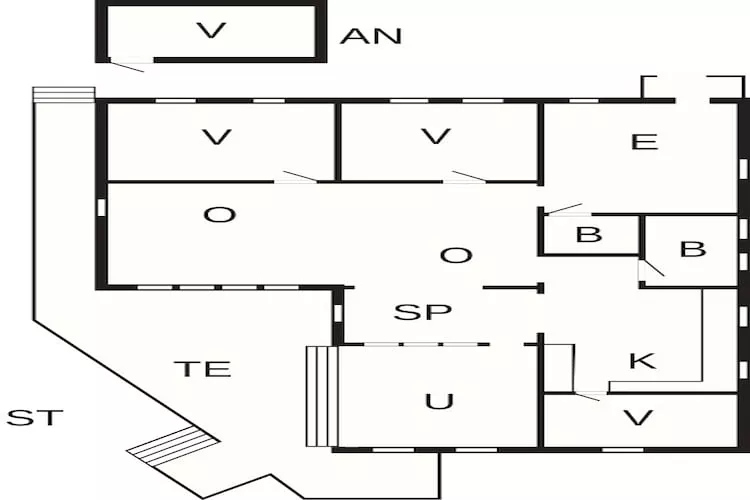 5 sterren vakantie huis in HÖÖR-By Traum-Plattegrond