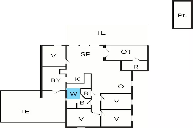 4 sterren vakantie huis in Hejls-By Traum-Plattegrond