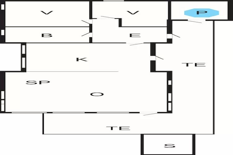 5 sterren vakantie huis in stokmarknes-Plattegrond