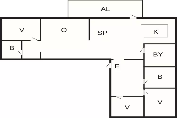 8 persoons vakantie huis in SKIVARP-Plattegrond