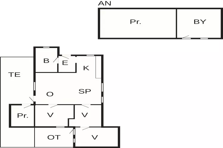 4 persoons vakantie huis in Thisted-By Traum-Plattegrond