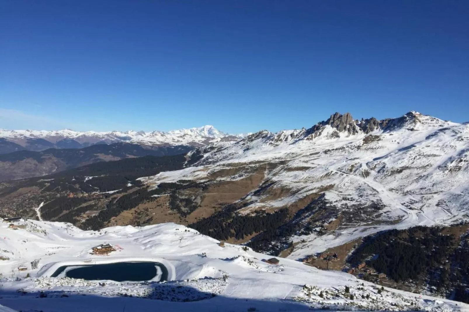 Chalet Etienne-Gebied winter 5km
