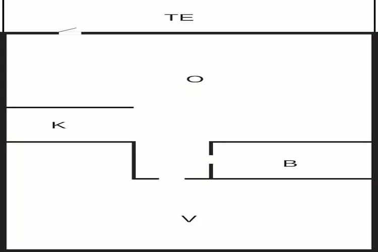 Apartment Vest Balcony-Plattegrond