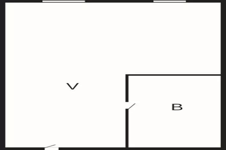 Dobbeltværelse 2personers 15m²-Plattegrond
