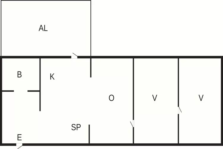 5 Personen vakantie huis in Mörbylånga-Plattegrond