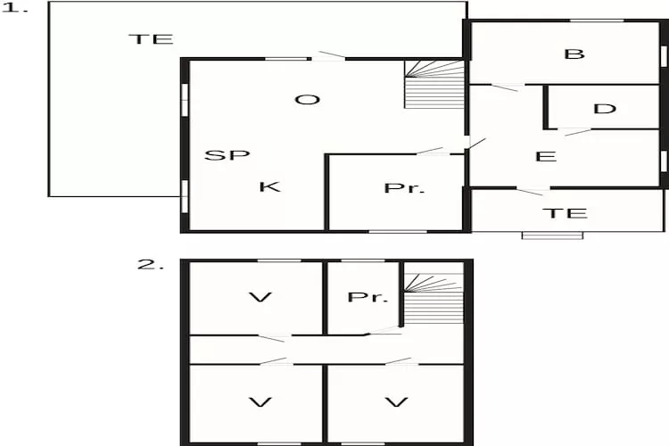 6 Personen vakantie huis in Gratangen-Plattegrond