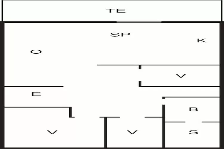 4 sterren vakantie huis in gol-Plattegrond