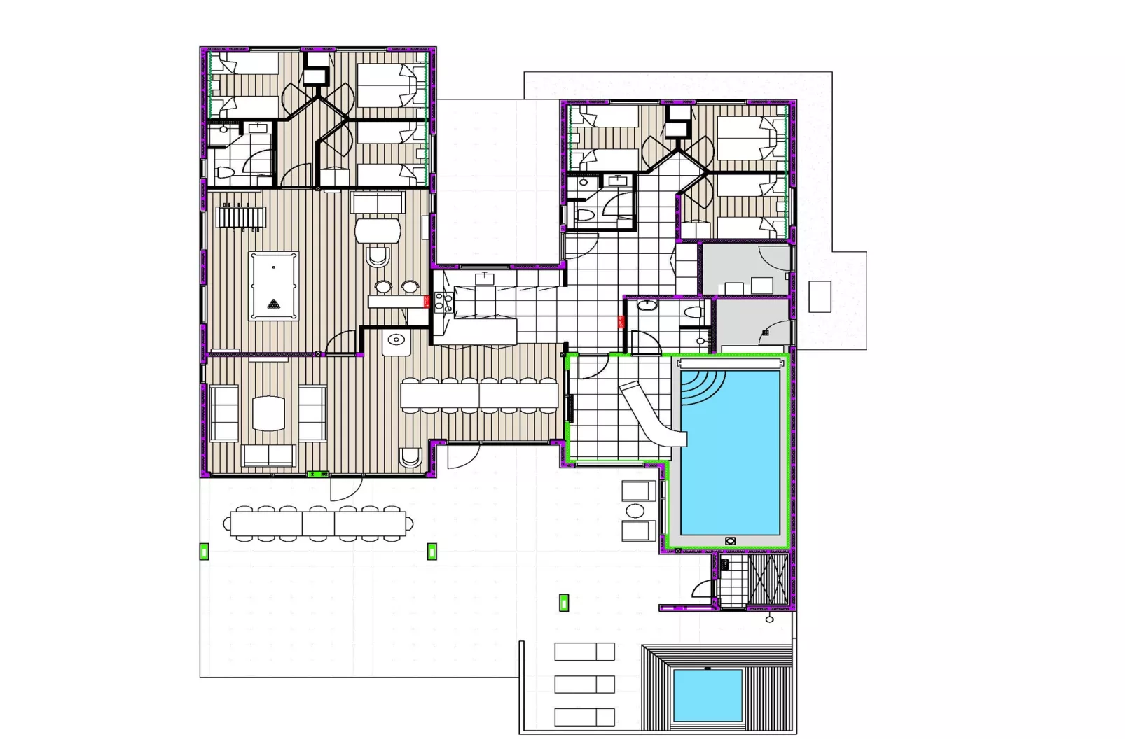 5 sterren vakantie huis in Nørre Nebel-Plattegrond