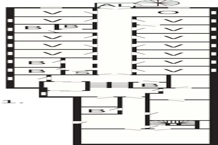 Standard dobbeltværelse - Plattegrond