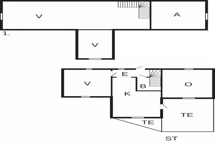 6 Personen vakantie huis in VESSIGEBRO-Plattegrond