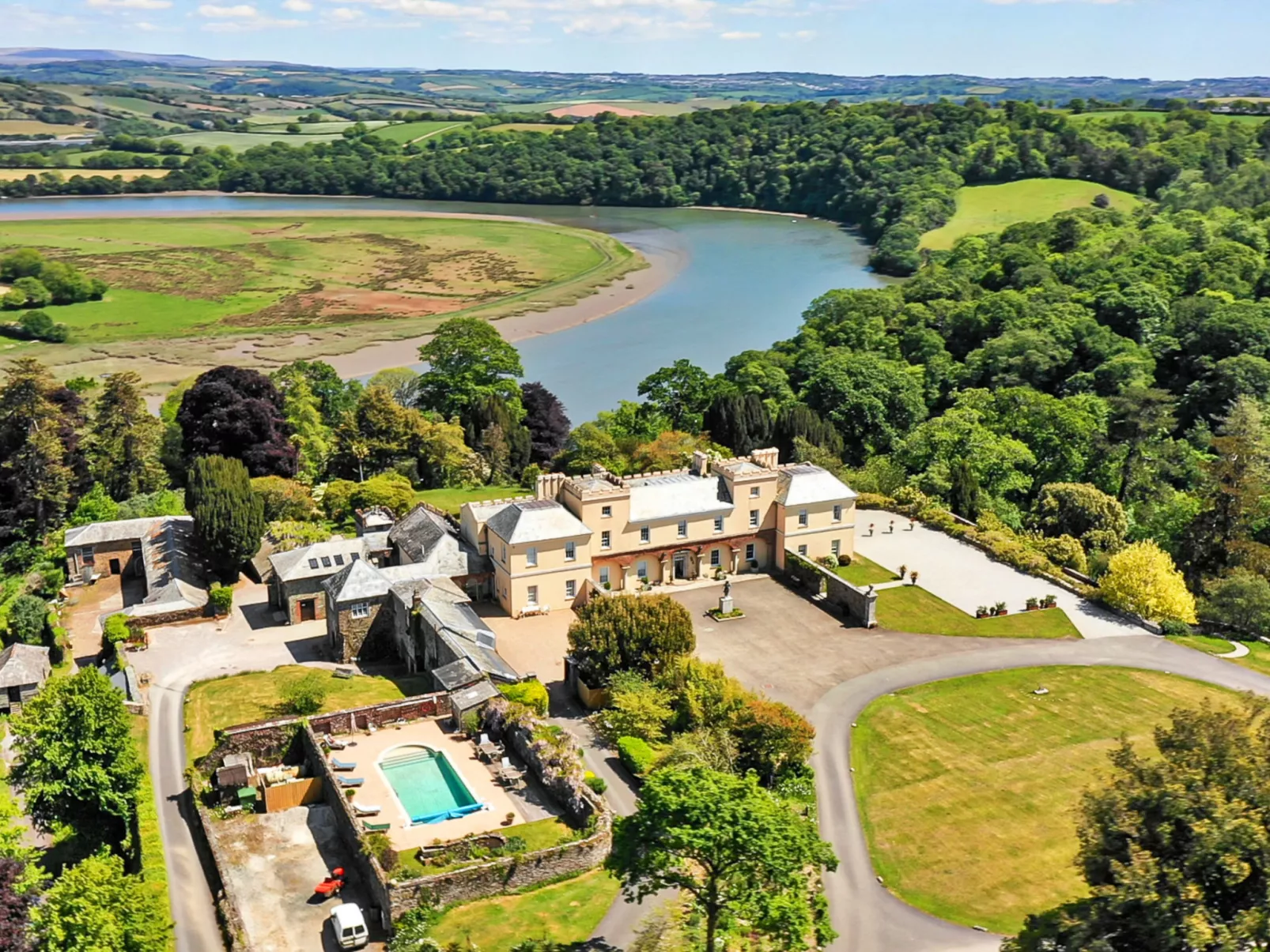 Historic Castle on River Tamar
