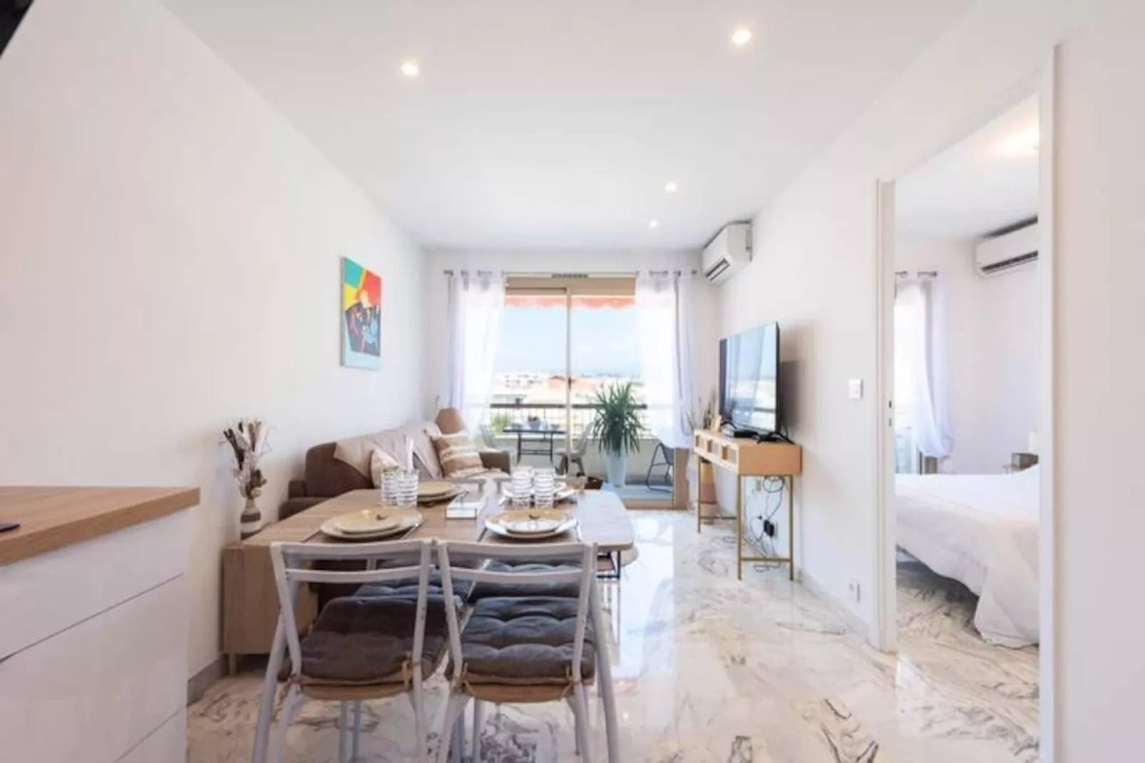 Résidence 2p Rénové Proche Croisette