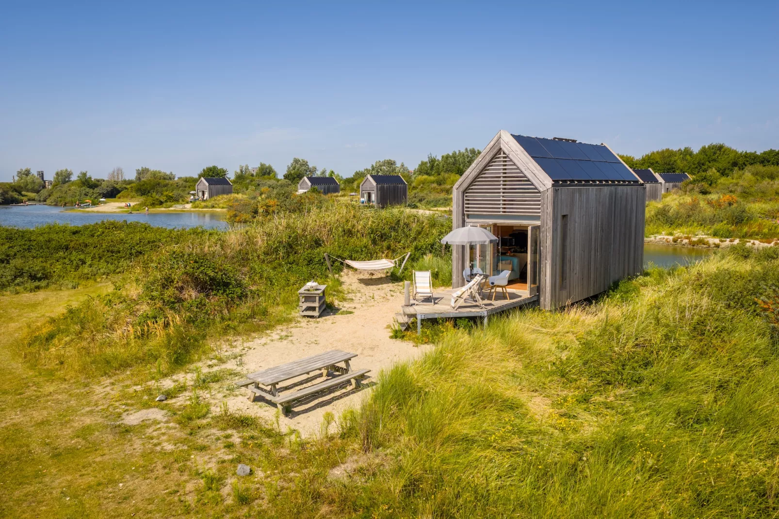 Eco Resort Grevelingenstrand-Buitenkant zomer