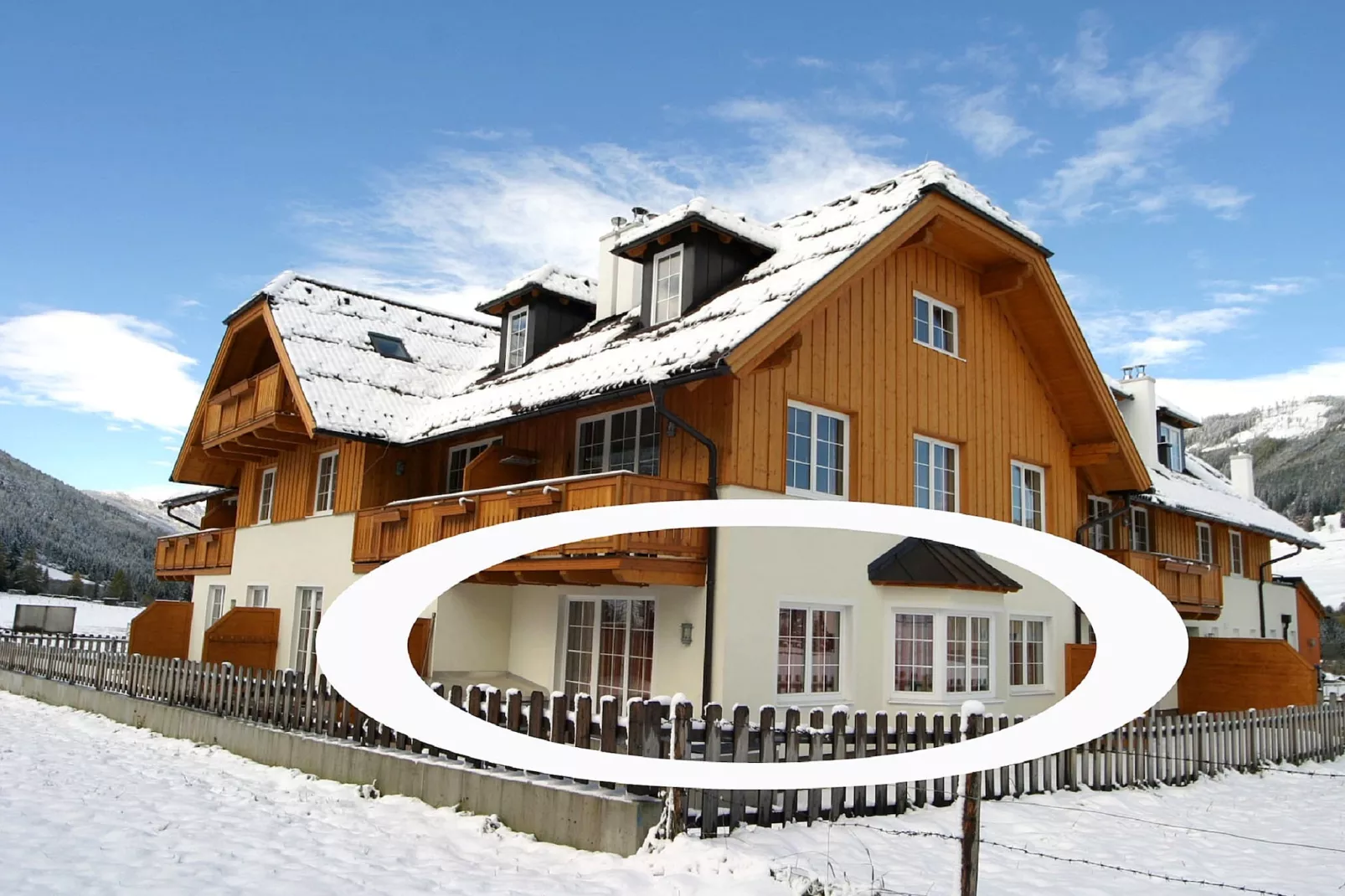 Appartement An der Piste-Exterieur winter