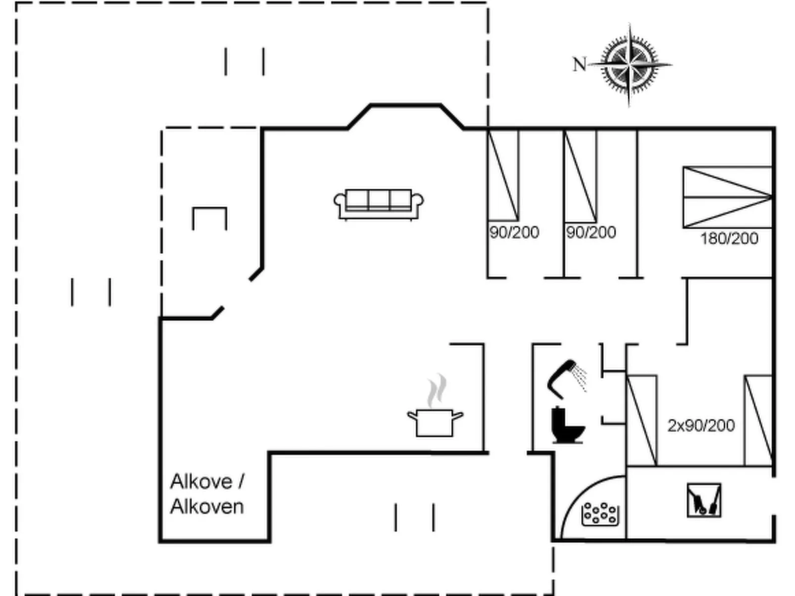 "Hakan" - 4km from the sea