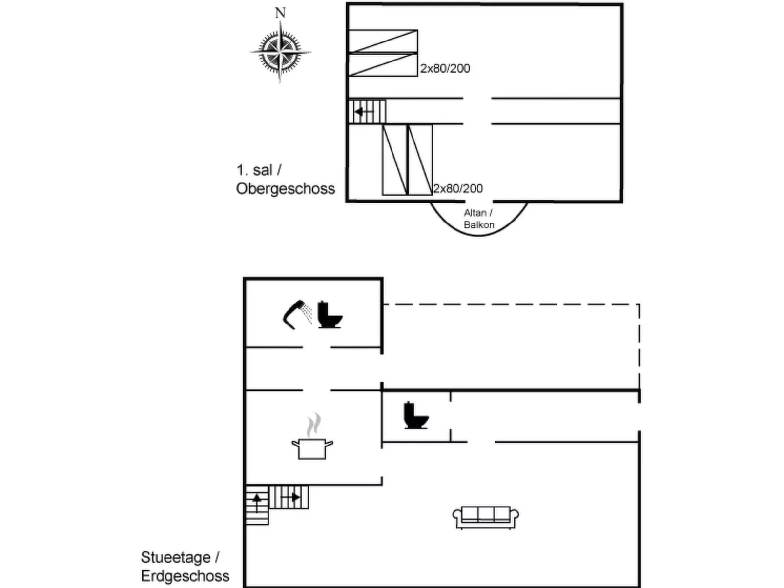 "Detlef" - 200m from the sea