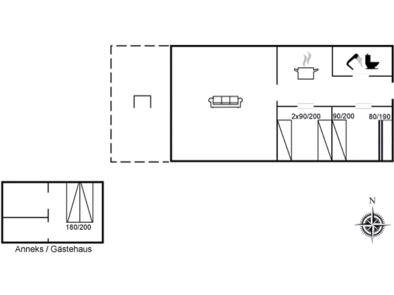 "Thrine" - 100m to the fjord