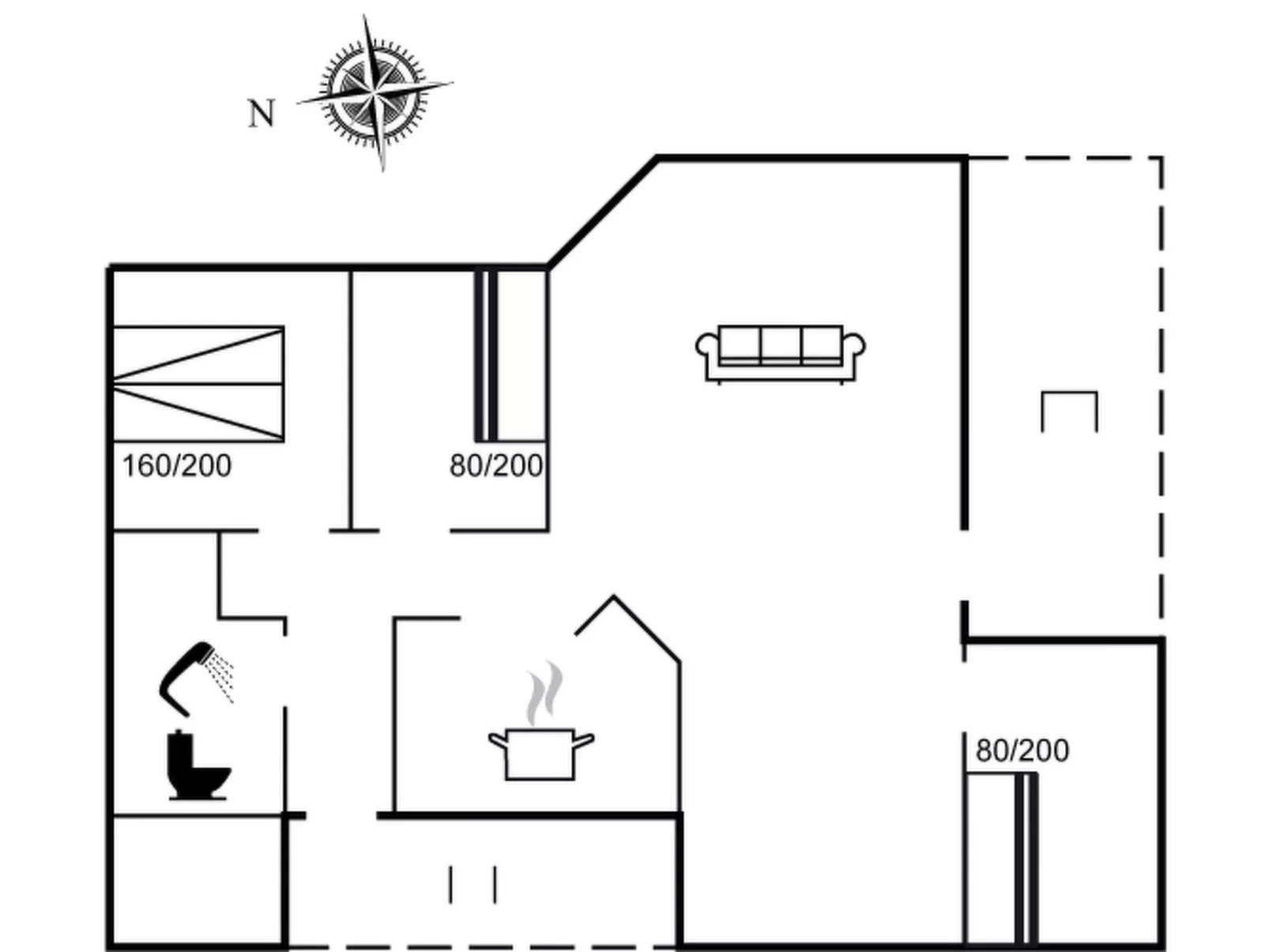 "Aameek" - 3km from the sea