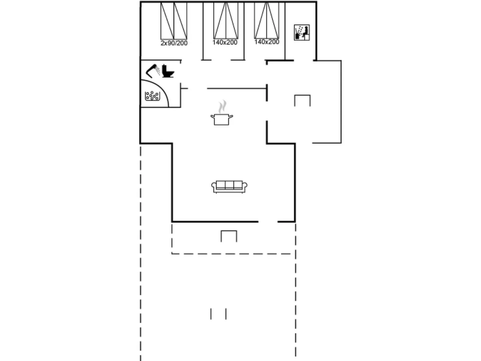 "Denisa" - 2.3km from the sea