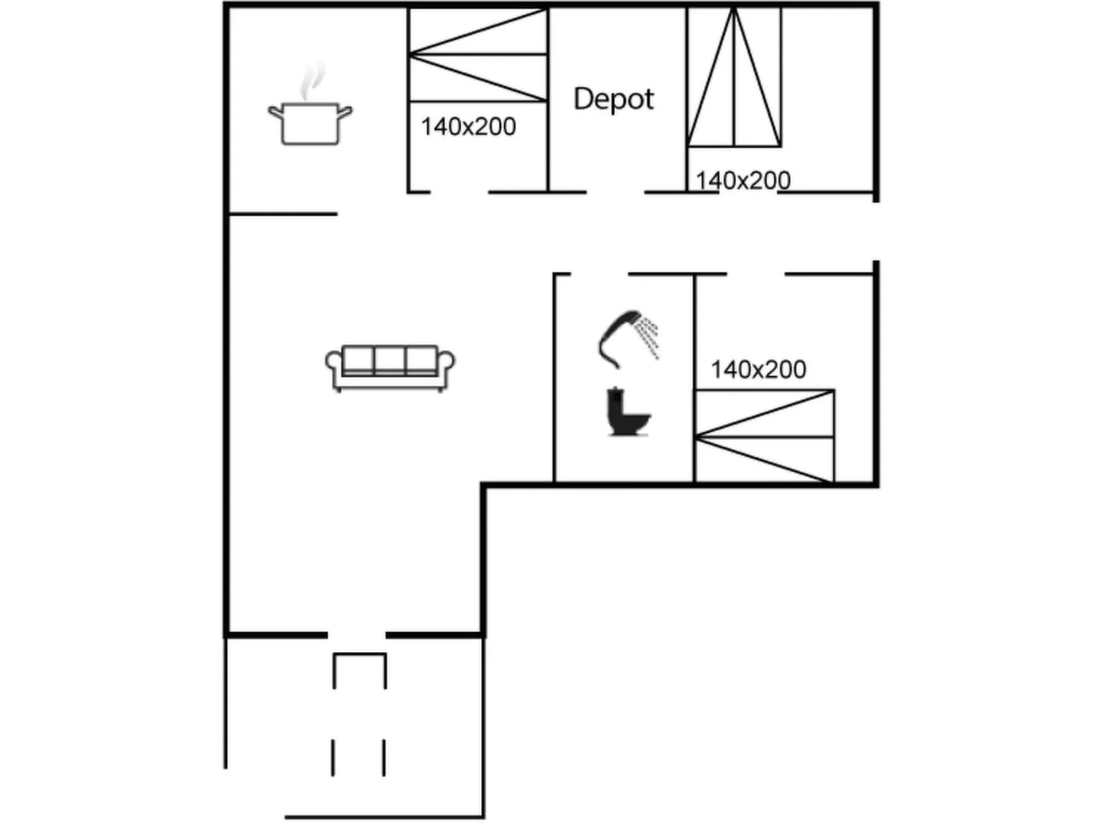 "Magga" - 3.2km from the sea