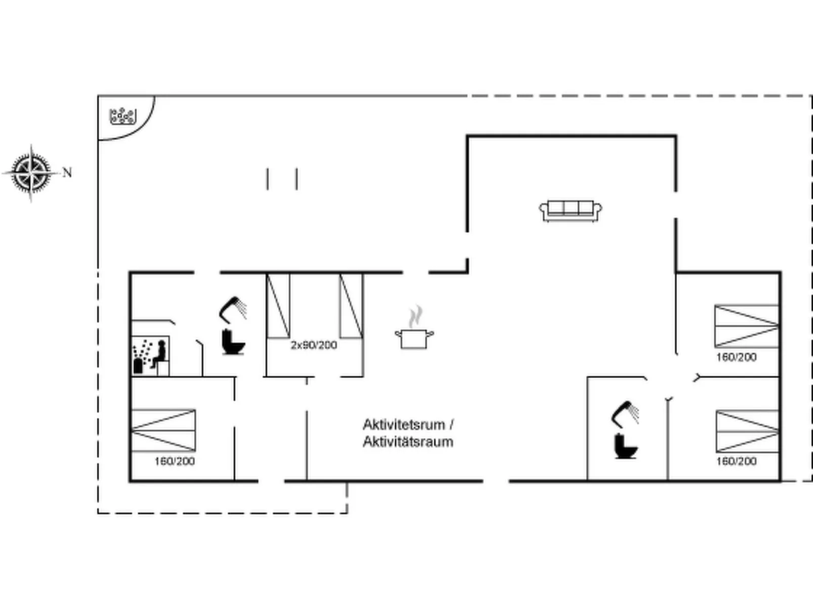 "Yakari" - 300m from the sea