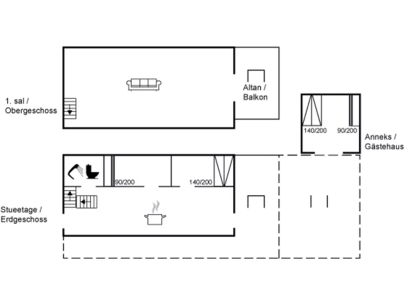"Edith" - 1km from the sea