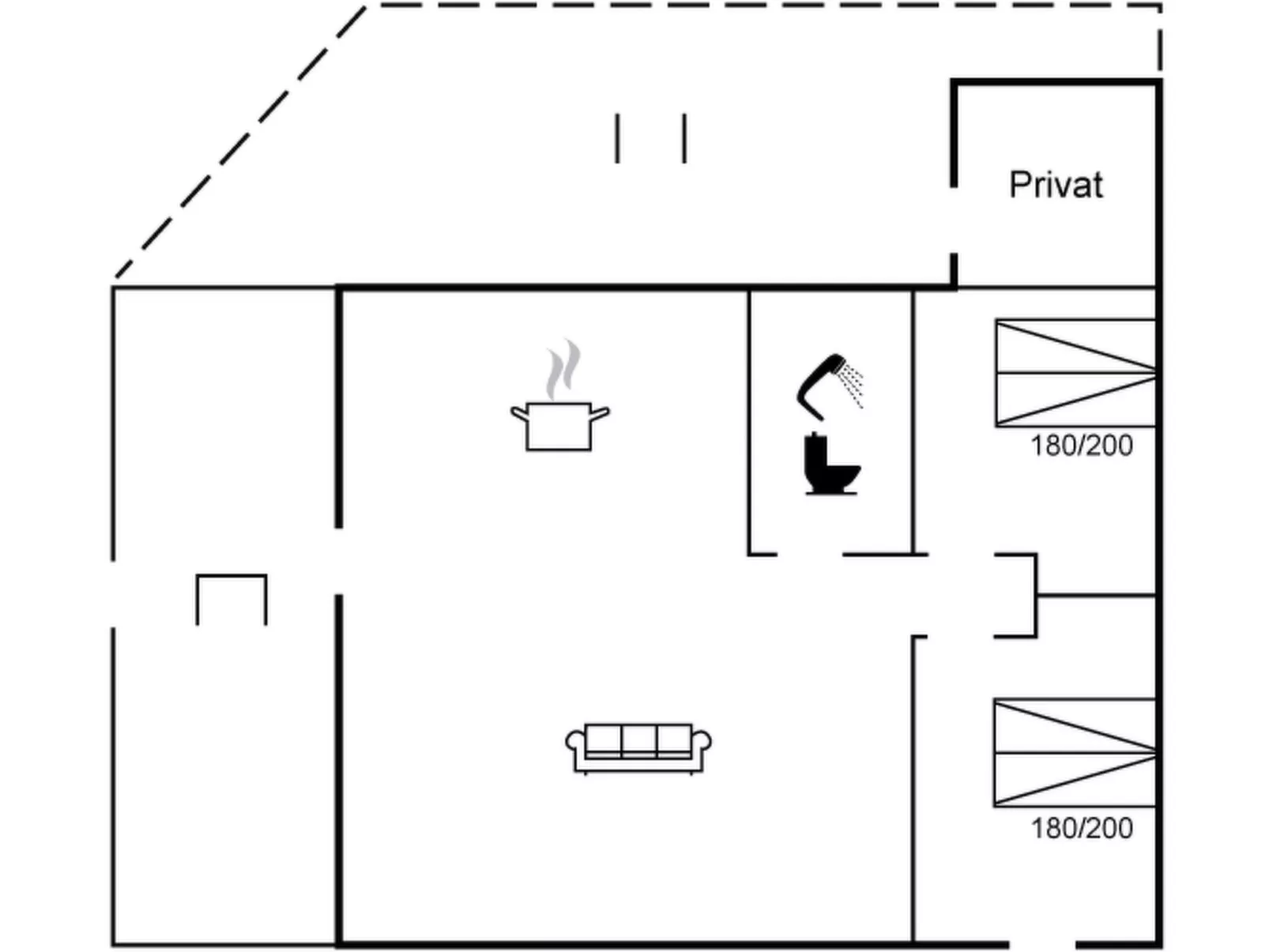 "Mikkeline" - 400m to the fjord