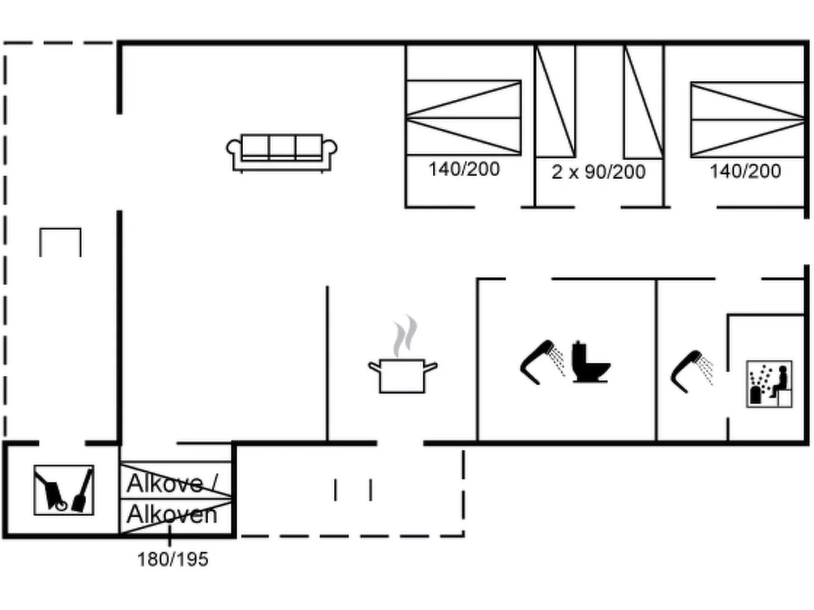 "Kustaa" - 1km from the sea