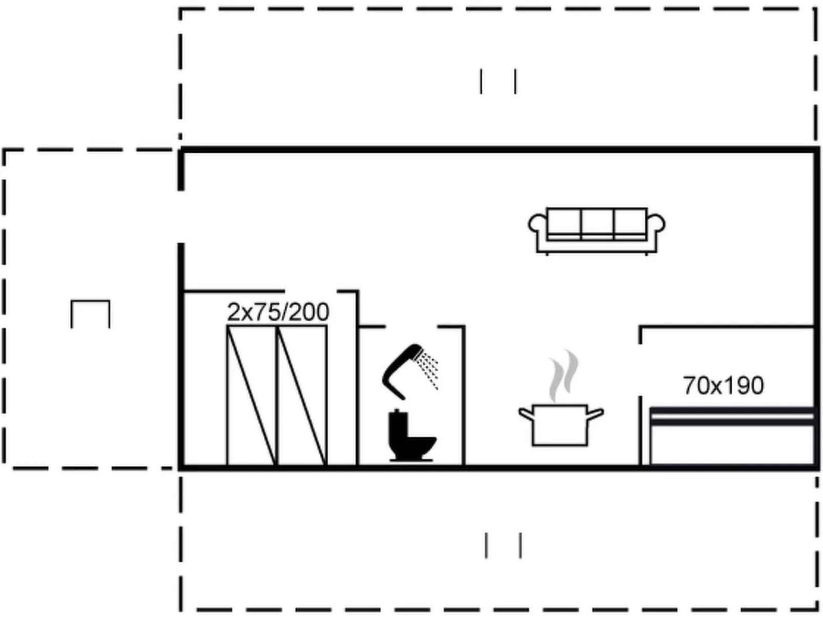 "Freydis" - 92m from the sea