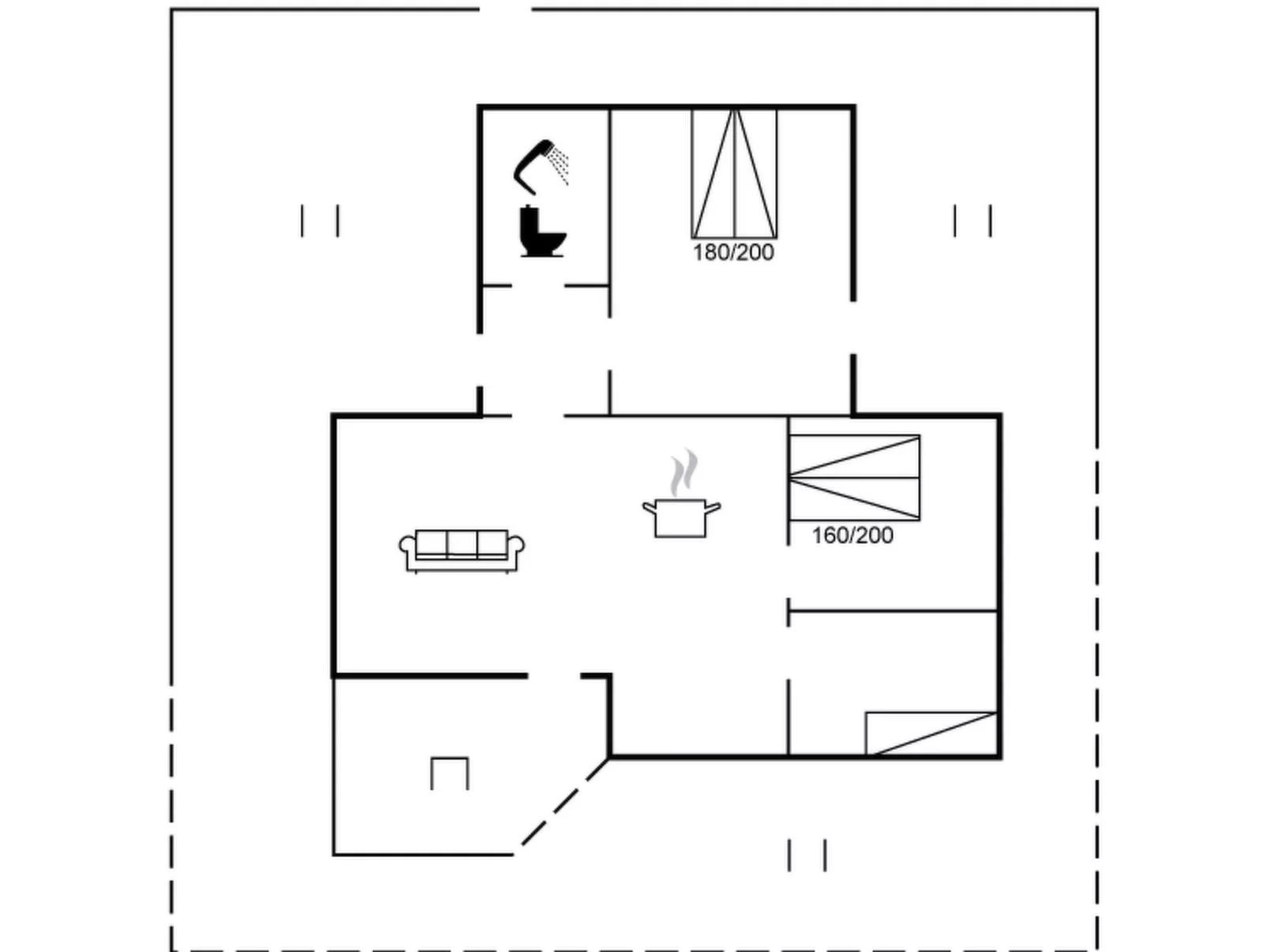 "Anastacia" - 75m from the sea