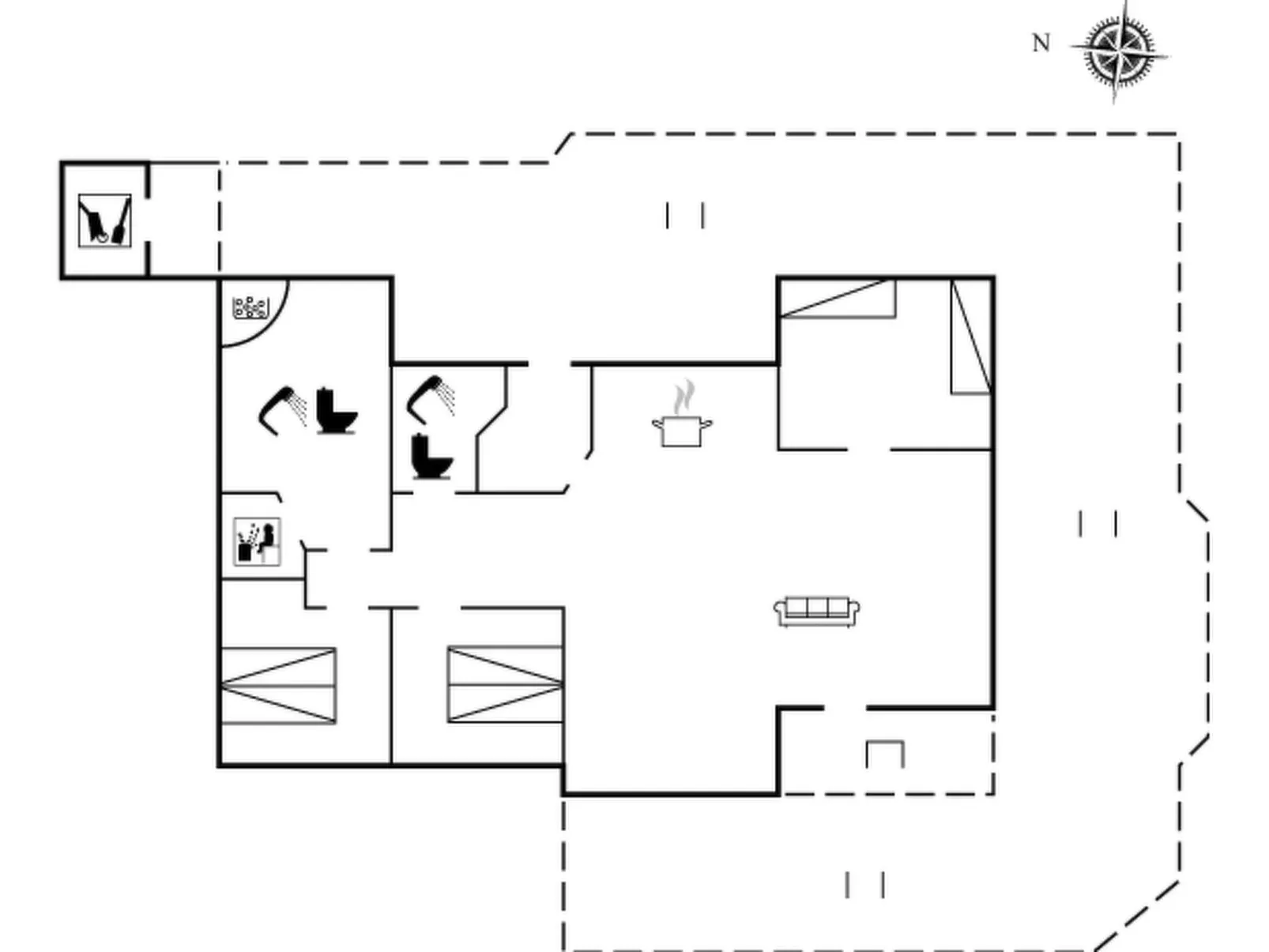 "Riana" - 375m from the sea