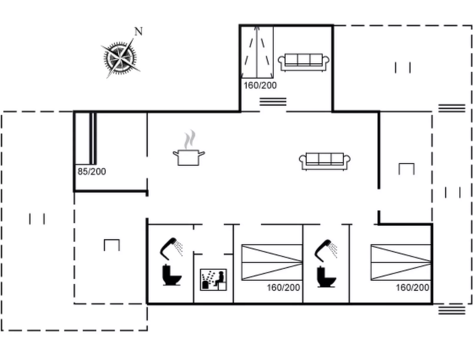 "Roel" - 500m from the sea