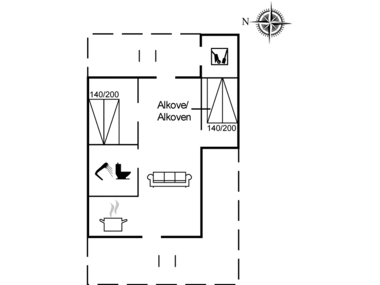 "Neia" - 640m from the sea
