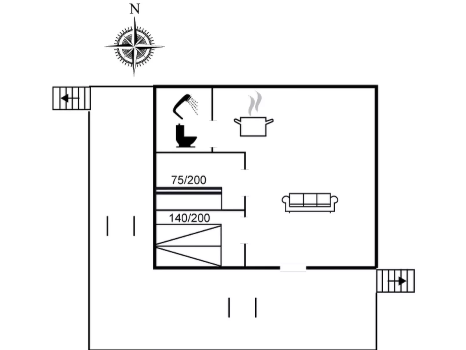 "Abbie" - 10m from the sea