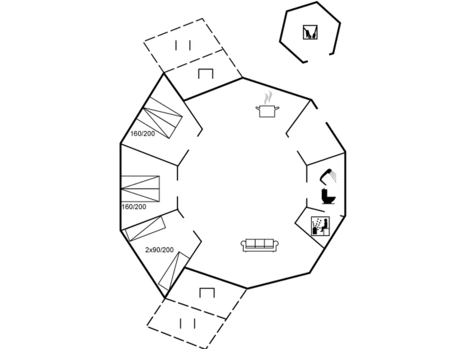 "Mariette" - 3.1km from the sea