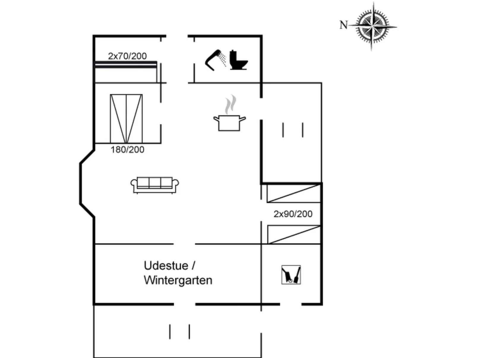 "Zekine" - 2.5km from the sea