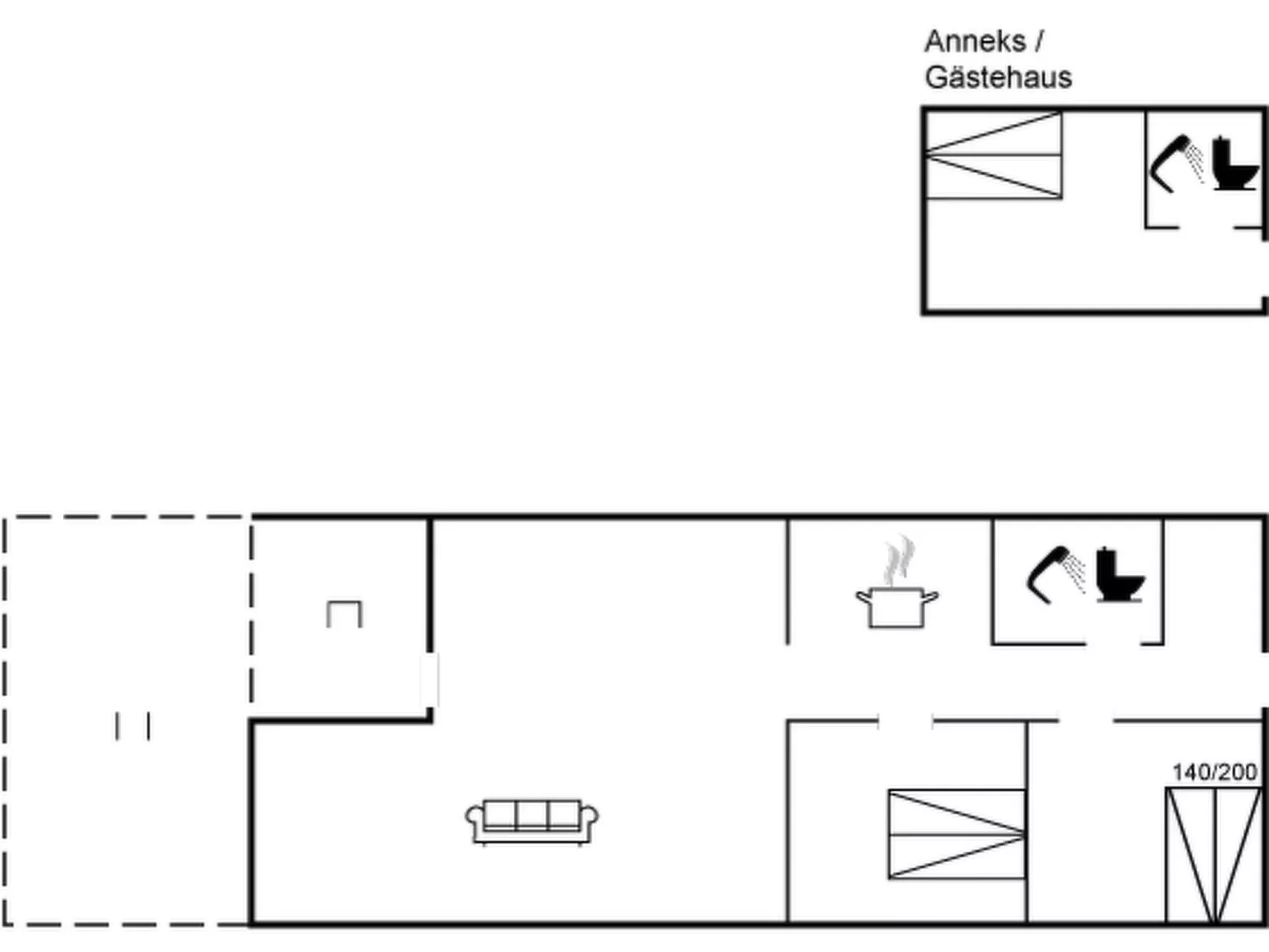 "Herminia" - 350m to the fjord