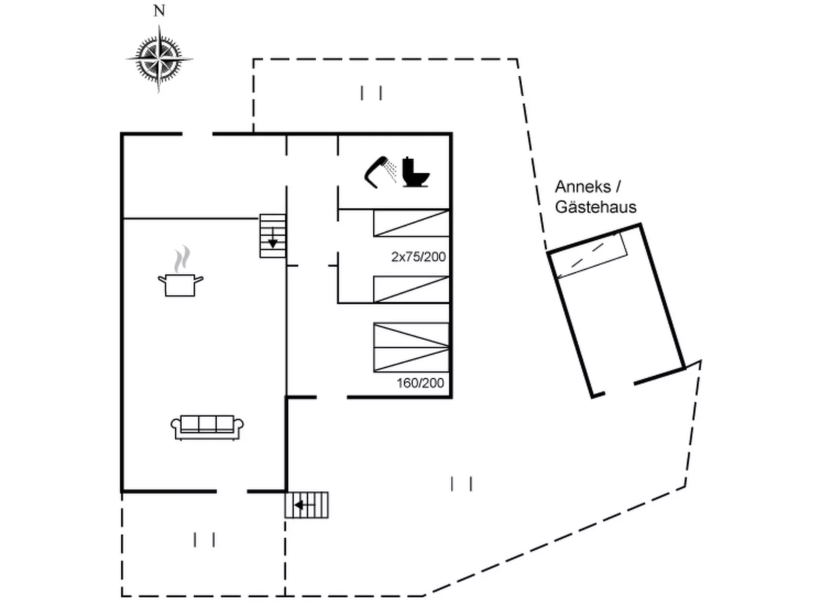 "Gudserk" - 50m from the sea