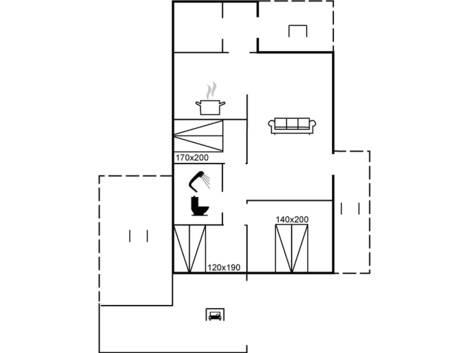 "Siri" - 400m from the sea